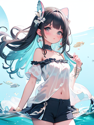 多变的时尚：女生打底短裤穿搭大赏
